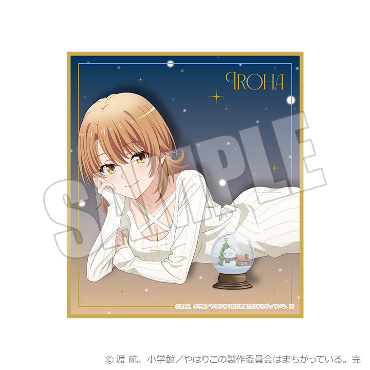 トレーディングミニ色紙<雪の中にキミを閉じて>