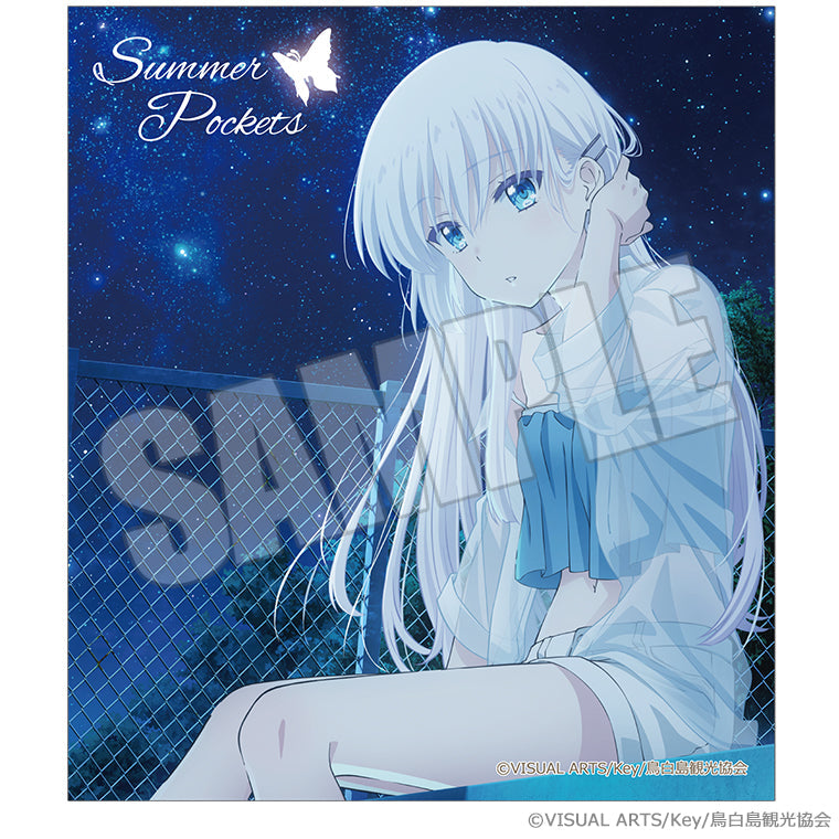 トレーディングミニ色紙<夏灯り、君と過ごす夜>