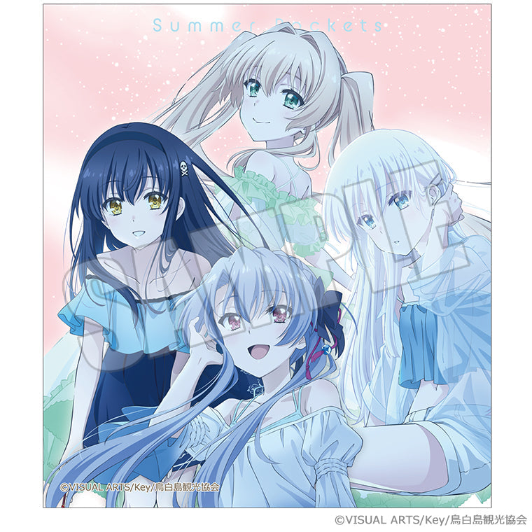 トレーディングミニ色紙<夏灯り、君と過ごす夜>