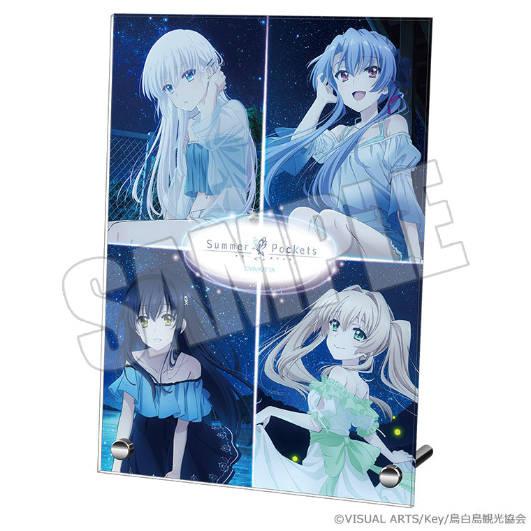 アクリルプレート<夏灯り、君と過ごす夜>