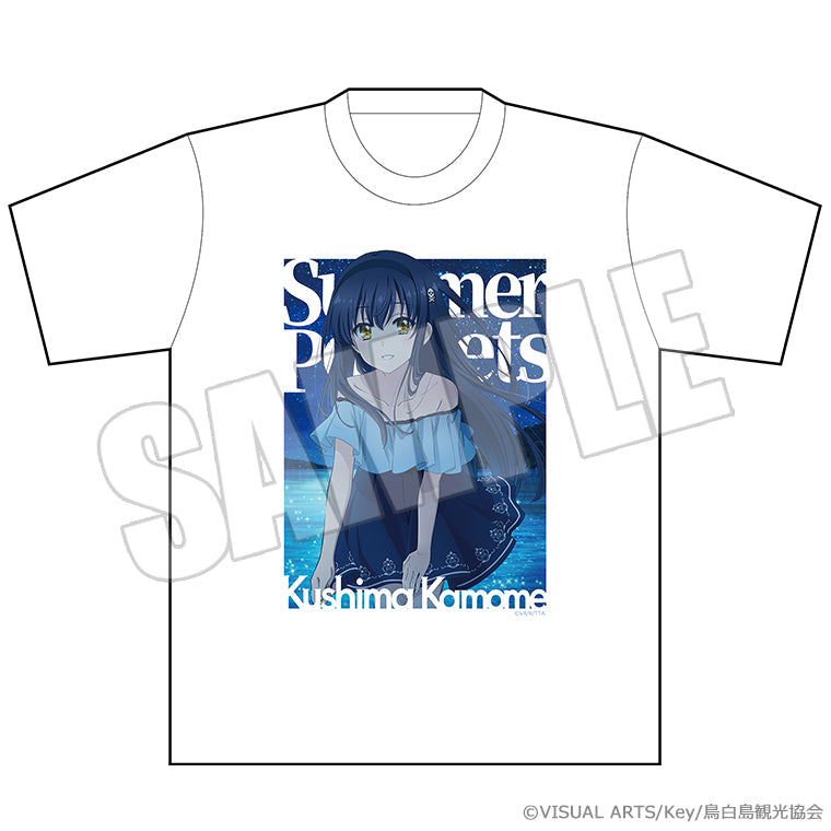 Tシャツ<夏灯り、君と過ごす夜 鴎>