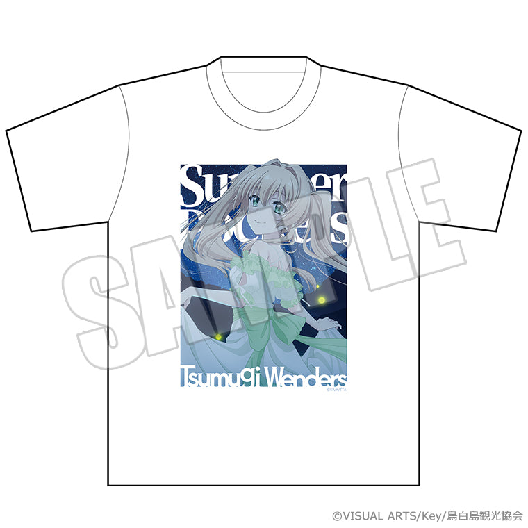 Tシャツ<夏灯り、君と過ごす夜 紬>