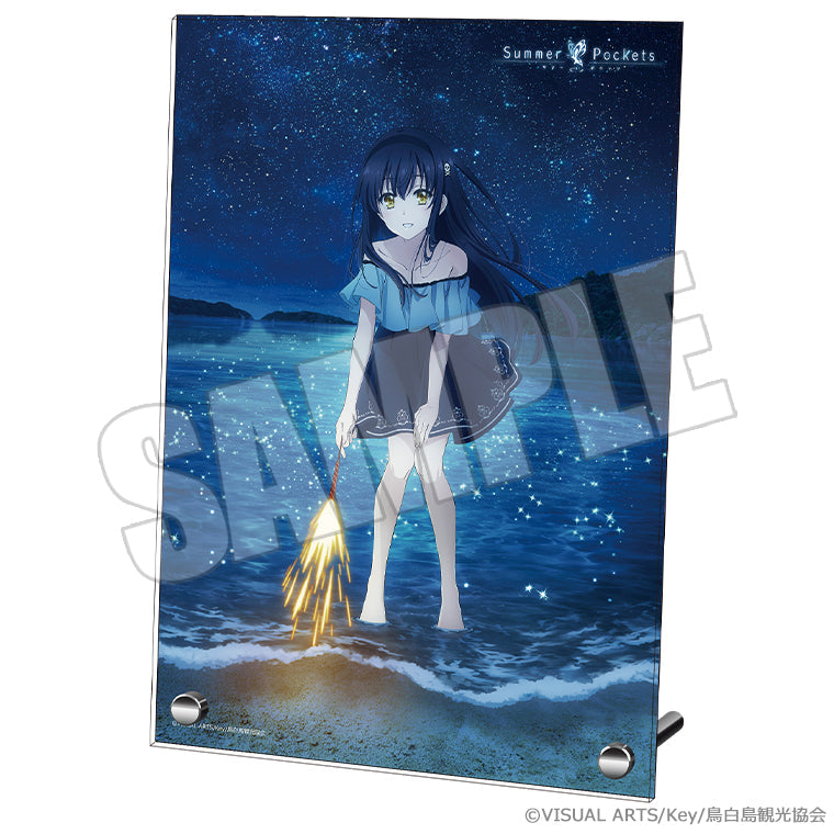 Summer Pockets サマポケ 神山識 A4アクリルパネル Summer Pockets