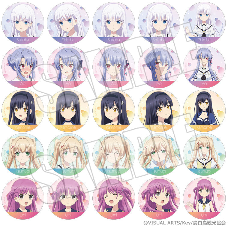 トレーディング表情缶バッジ