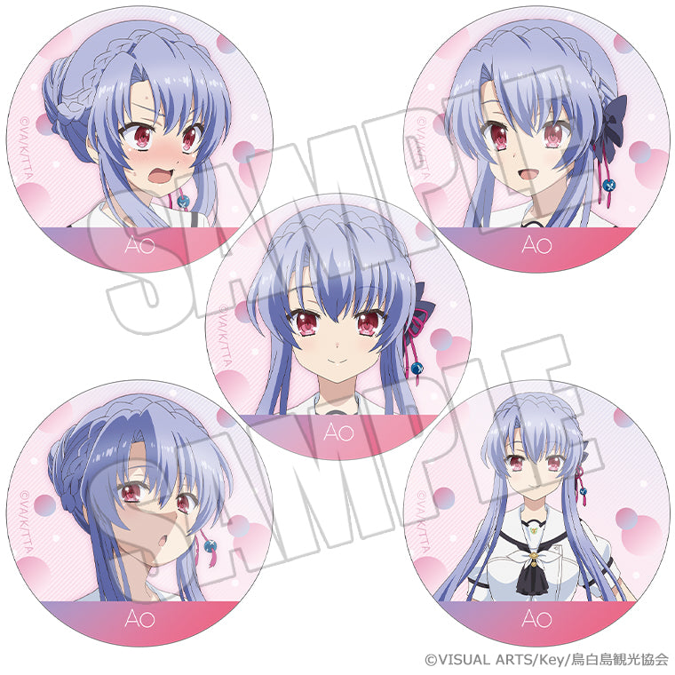 トレーディング表情缶バッジ