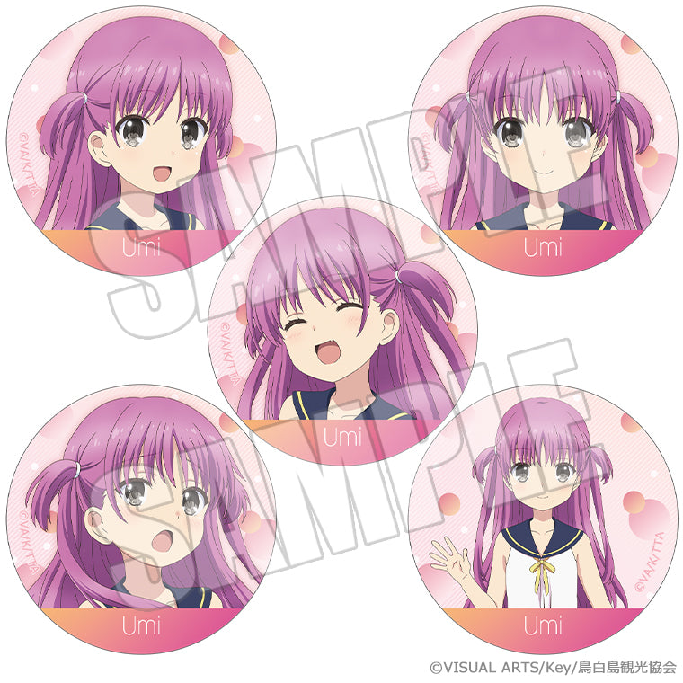 トレーディング表情缶バッジ