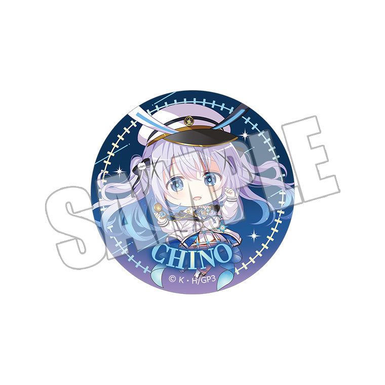 ブラインドちびキャラ缶バッジ<銀河特急 ラビットハウス>