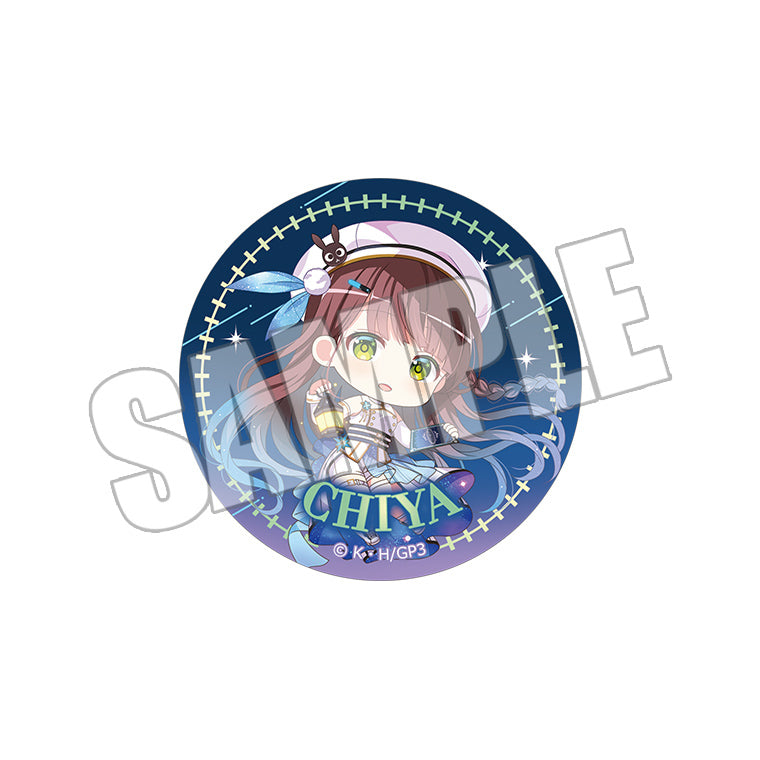 ブラインドちびキャラ缶バッジ<銀河特急 ラビットハウス>