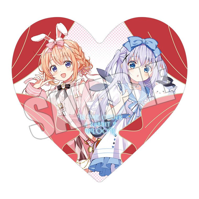 ハートクッション<RABBIT in WONDERLAND & NIGHTMARE WHITE>