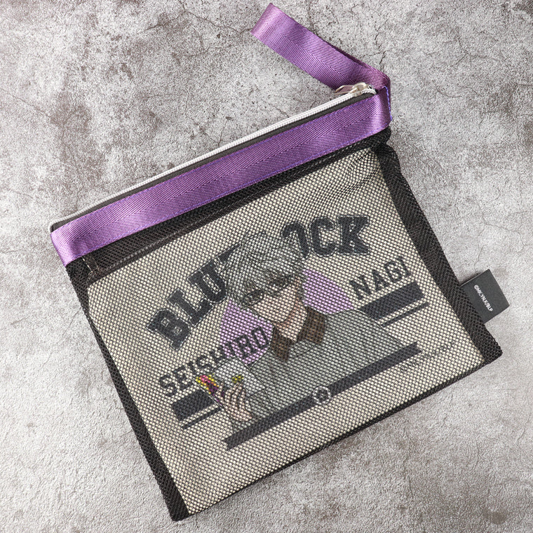 メッシュポーチ<読書の秋 凪 誠士郎>