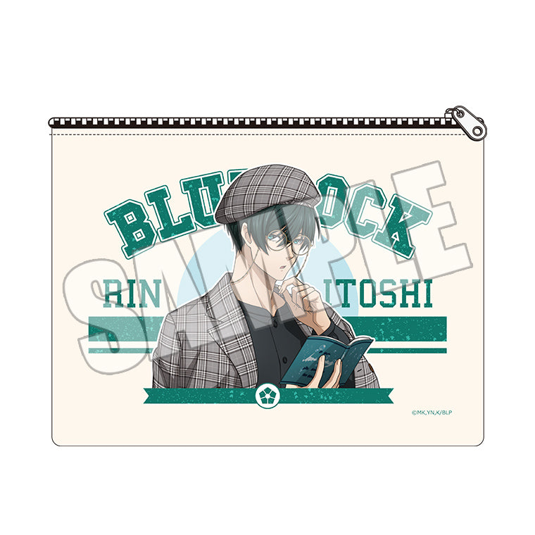 メッシュポーチ<読書の秋 糸師 凛>