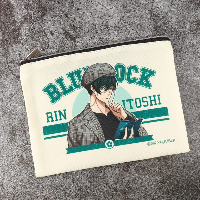 メッシュポーチ<読書の秋 糸師 凛>