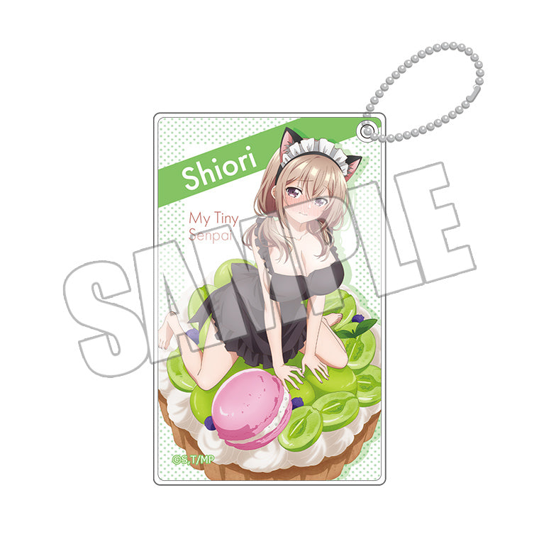 アクリルシートキーホルダー<マスカットタルトの小さい先輩>