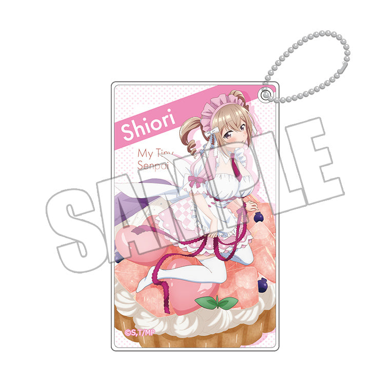 アクリルシートキーホルダー<ピーチタルトの小さい先輩>