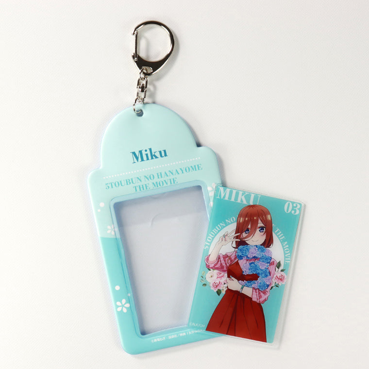 アクリルシートホルダー<フラワーパーティー 三玖>