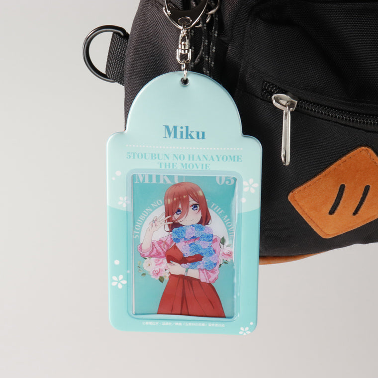 アクリルシートホルダー<フラワーパーティー 三玖>