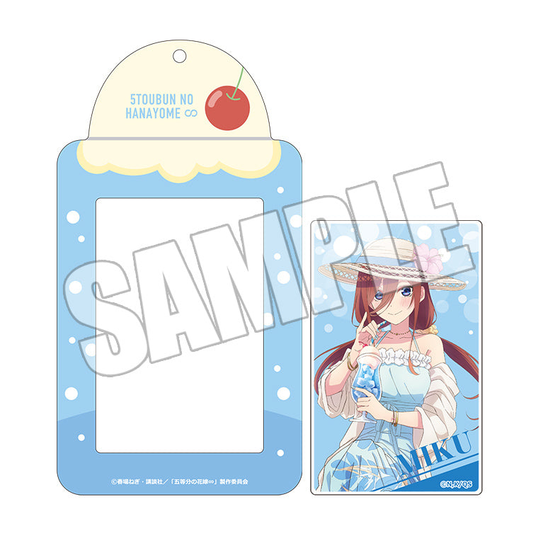 アクリルシートホルダー<Resort Mood 三玖>