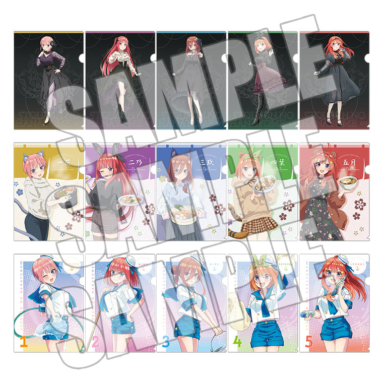 ブラインドクリアファイル<FIVE Memories>