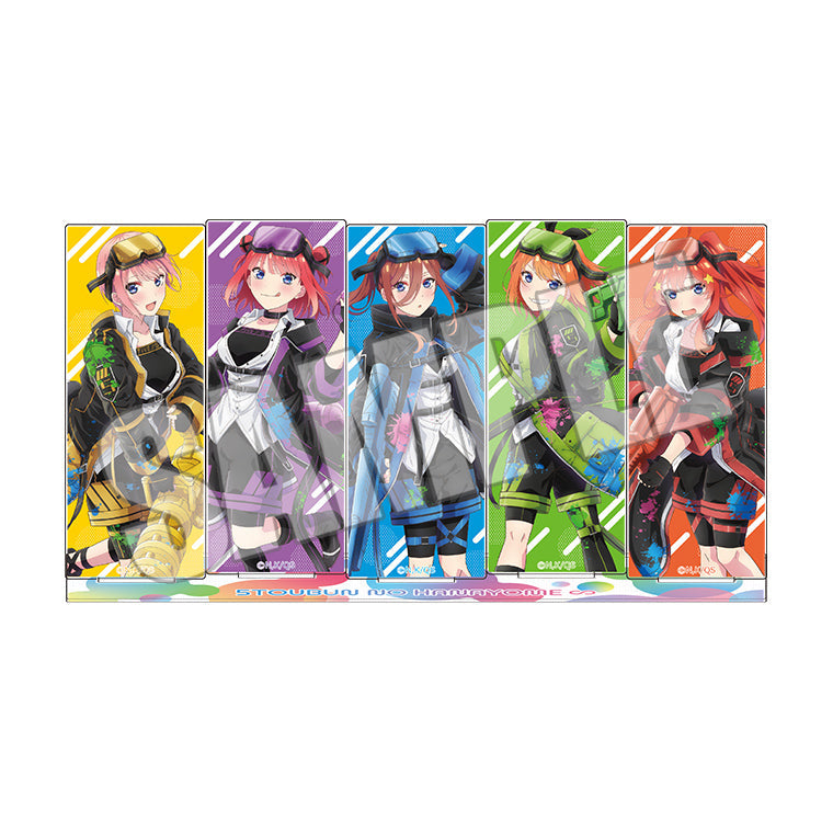 アクリルスタンドプレート<FIVE Memories Colorful Markers>