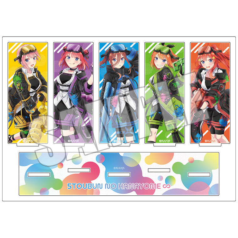 アクリルスタンドプレート<FIVE Memories Colorful Markers>