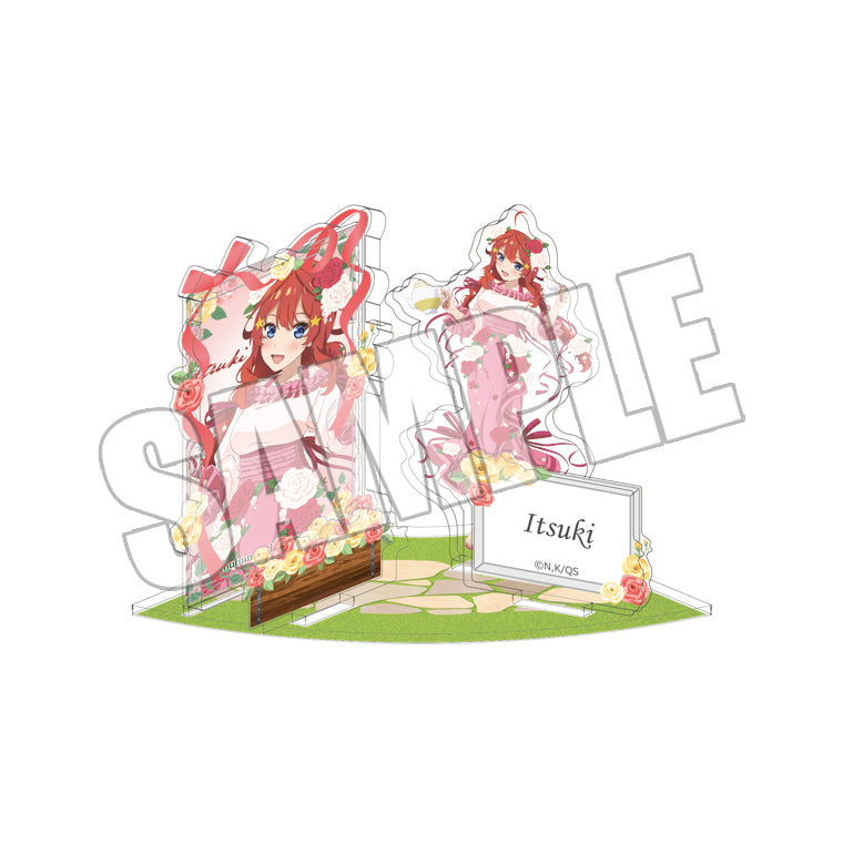 アクリルシート付きジオラマスタンド<五つ子のティーパーティー 五月>