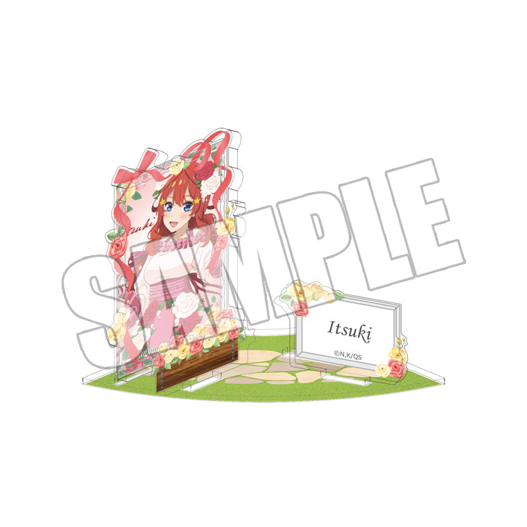 アクリルシート付きジオラマスタンド<五つ子のティーパーティー 五月>