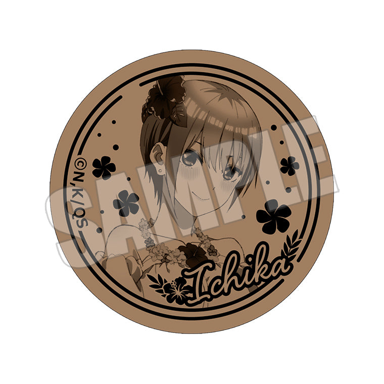 ブラインドコルクコースター<梅雨のうたたね、夢見る夏>