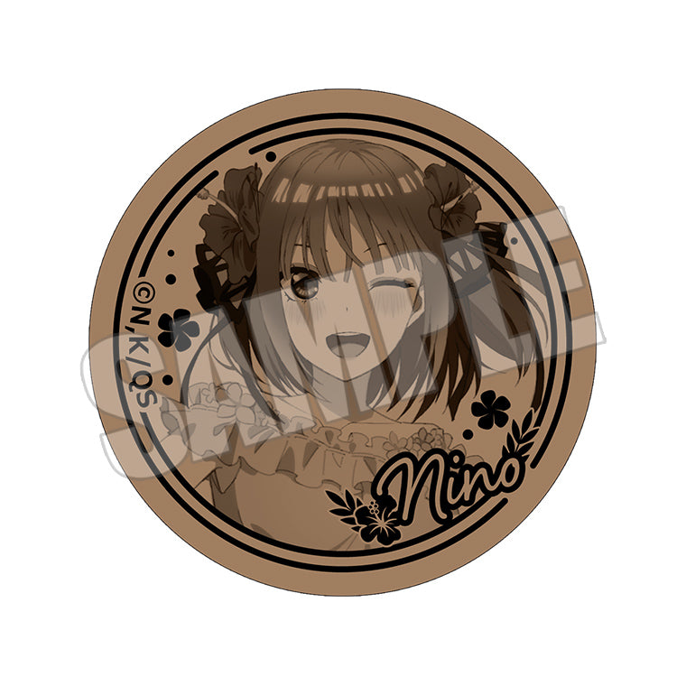 ブラインドコルクコースター<梅雨のうたたね、夢見る夏>