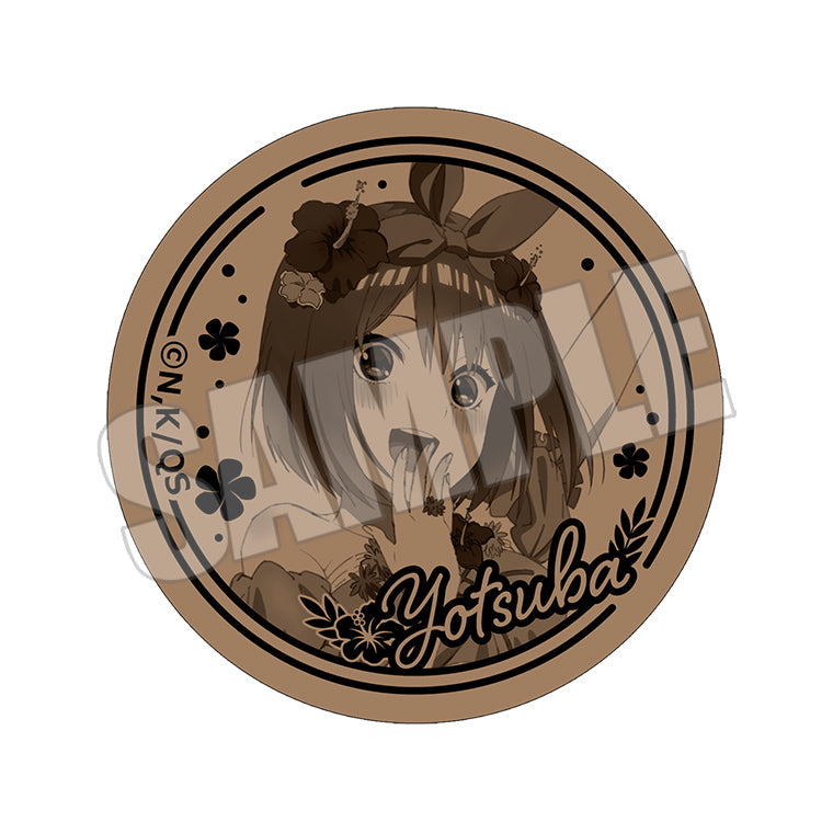 ブラインドコルクコースター<梅雨のうたたね、夢見る夏>