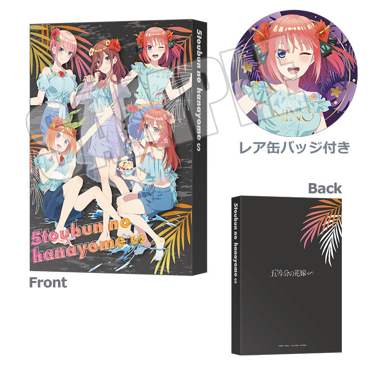 缶バッジコレクションケース-BLACK-<うたたね、SUMMER DREAM 二乃>