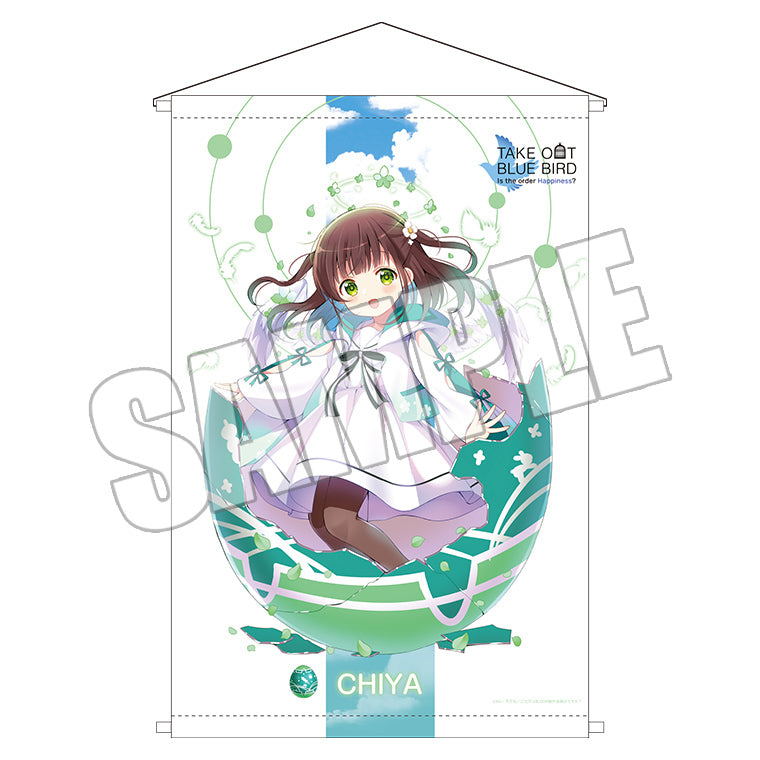 B2タペストリー<TAKE OUT BLUE BIRD 千夜>