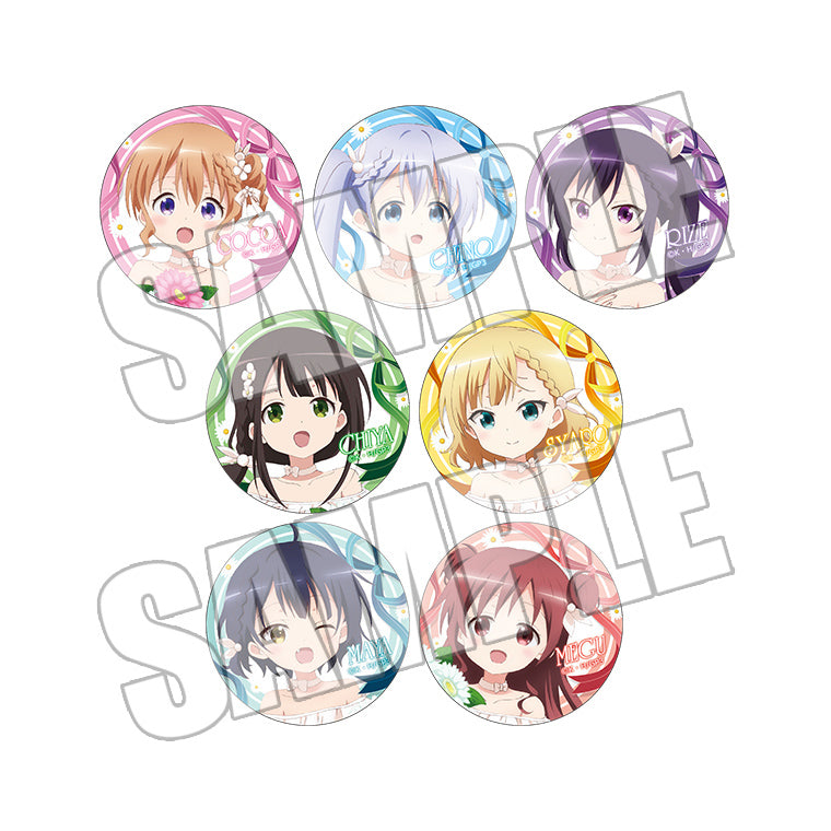 ブラインド缶バッジ<bloom in summer>