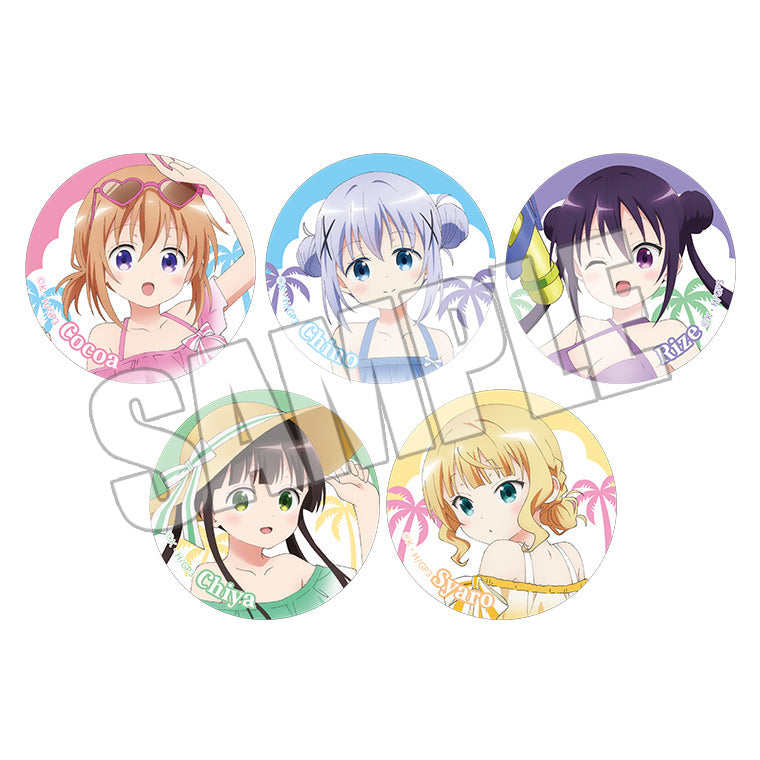 ブラインド缶バッジ<everlasting summer>