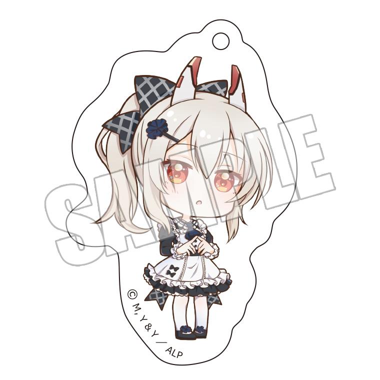 ブラインドちびきゃらアクリルキーホルダー