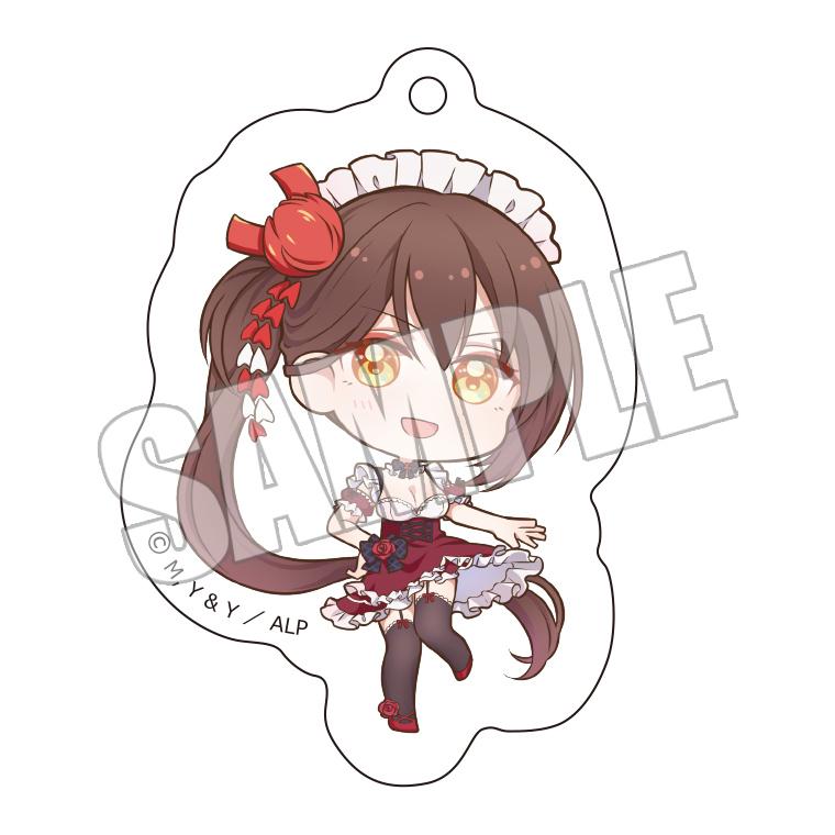 ブラインドちびきゃらアクリルキーホルダー