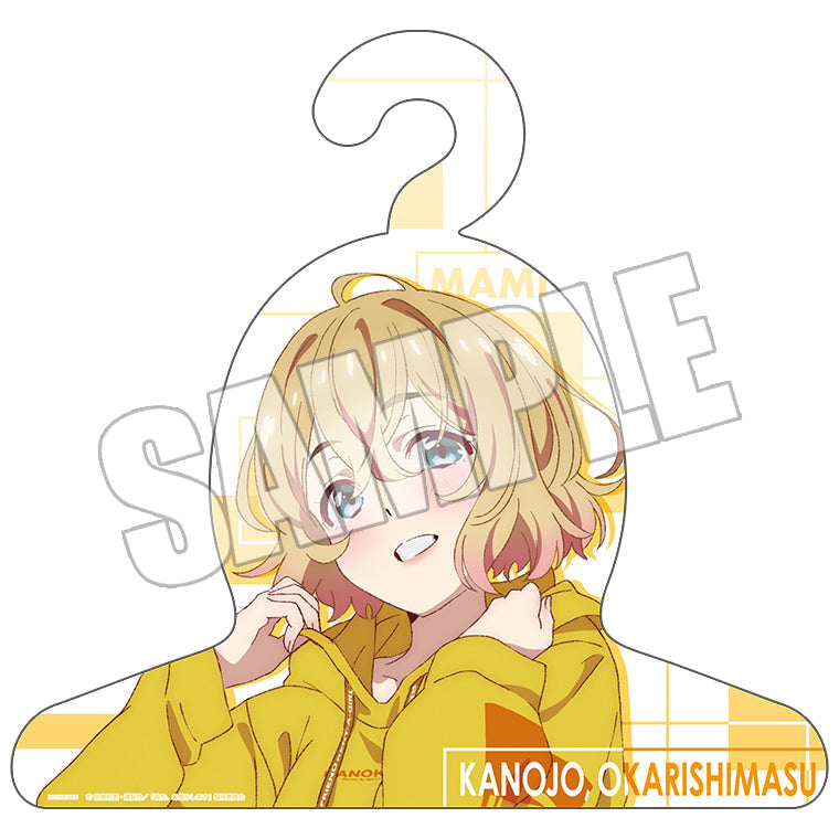 KANOKARIパーカーGRAY<麻美>キャラハンガー付き