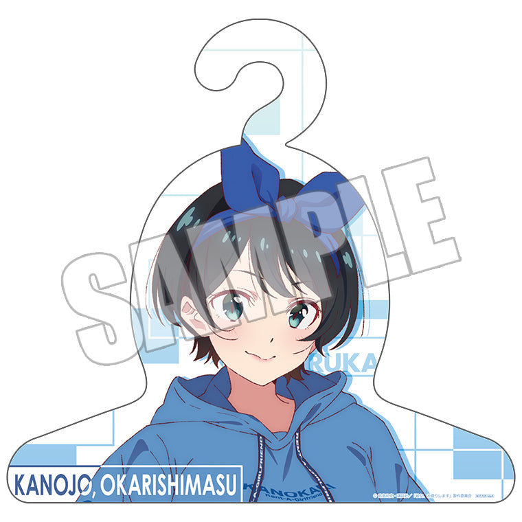 KANOKARIパーカーGRAY<瑠夏>キャラハンガー付き