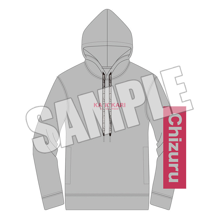 KANOKARIパーカーGRAY<千鶴>キャラハンガー付き