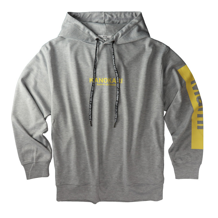 KANOKARIパーカーGRAY<麻美>キャラハンガー付き