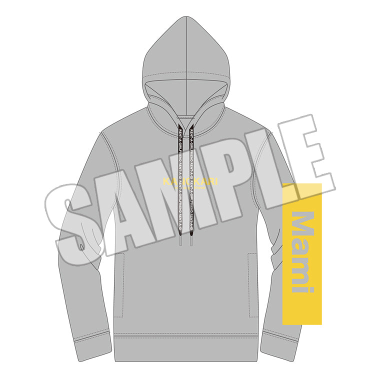 KANOKARIパーカーGRAY<麻美>キャラハンガー付き