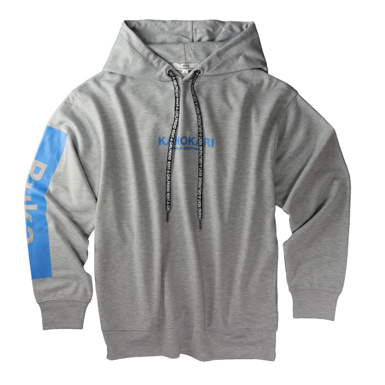 KANOKARIパーカーGRAY<瑠夏>キャラハンガー付き