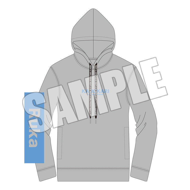 KANOKARIパーカーGRAY<瑠夏>キャラハンガー付き