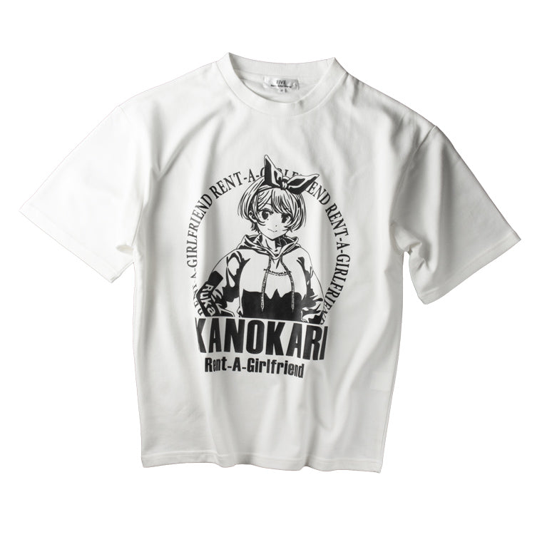 KANOKARI TシャツWHITE<瑠夏>