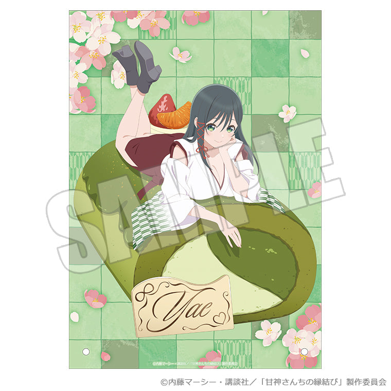 A4アクリルプレート＜巫女姫の恋菓子譚 夜重＞