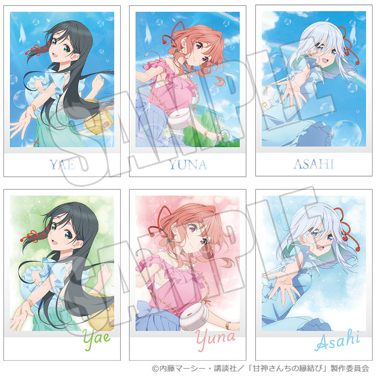 トレーディングチェキ風カード＜雨上がりの青空、夏の入口＞