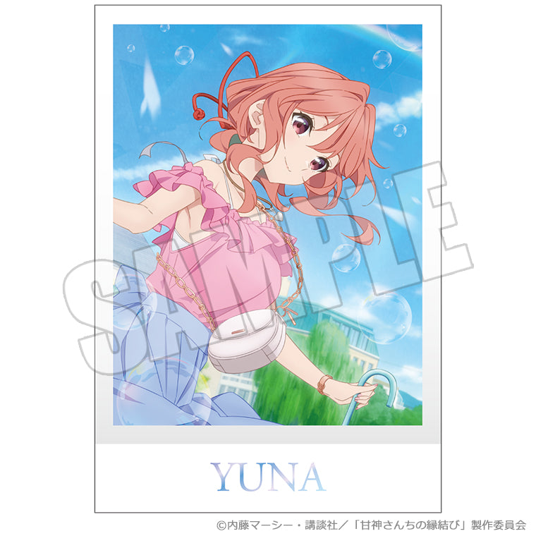 トレーディングチェキ風カード＜雨上がりの青空、夏の入口＞