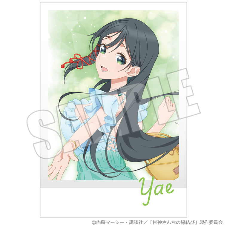 トレーディングチェキ風カード＜雨上がりの青空、夏の入口＞