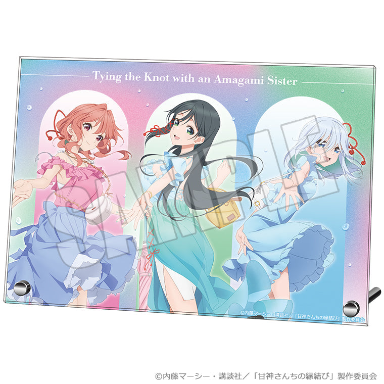 アクリルプレート＜雨上がりの青空、夏の入口＞