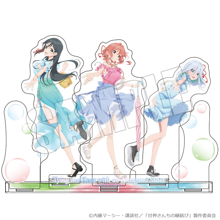 ジオラマアクリル＜雨上がりの青空、夏の入口＞