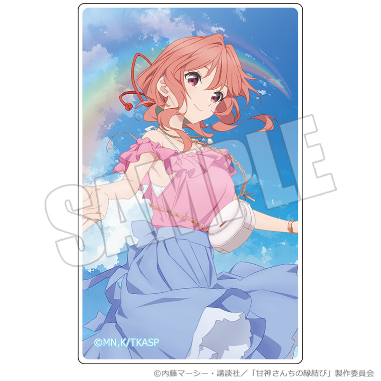 アクリルシート付きジオラマスタンド＜雨上がりの青空、夏の入口 夕奈＞